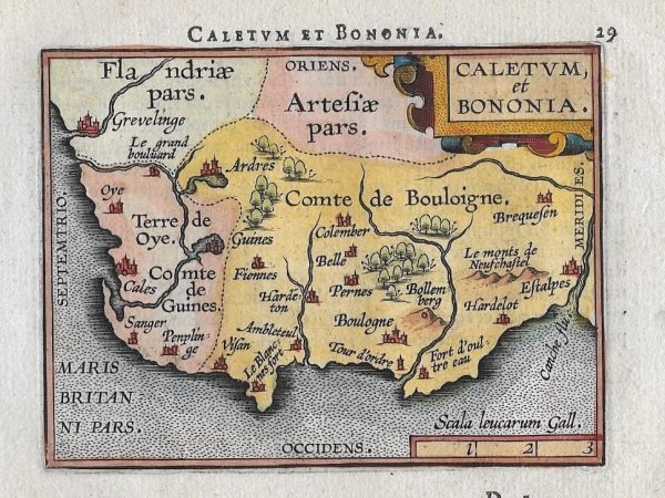 No. 1086 Calais (including Boulogne), France 1598