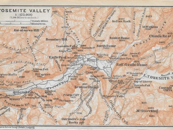 No. 1135 Yosemite Valley, 1909