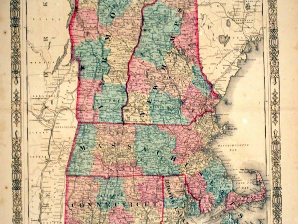 No. 1175 Vermont, New Hampshire, Massachusetts, Rhode Island & Connecticut, 1865