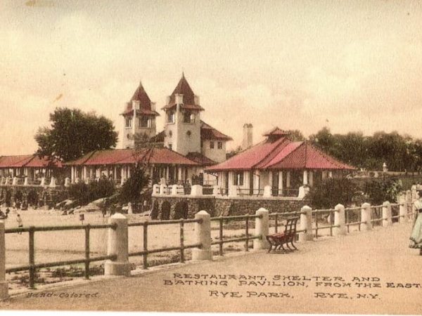 No. 1372 Restaurants, Shelter and Bathing Pavilion, Rye Park 1910