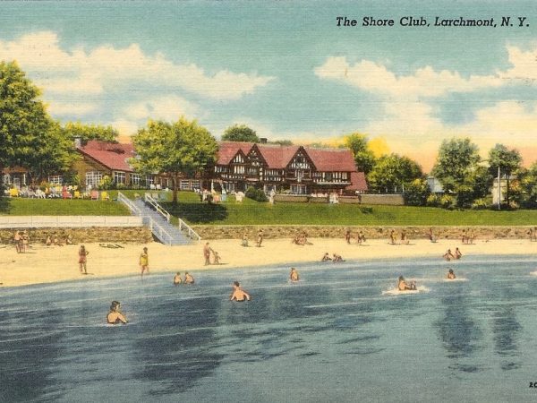 No. 1697 The Shore Club, Larchmont circa 1940s WITH CUSTOM FRAMING