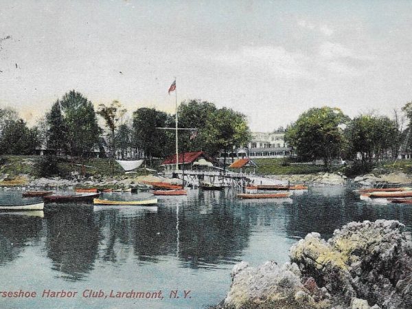 No. 2005 Horseshoe Harbor Club, Larchmont 1909 WITH CUSTOM FRAMING
