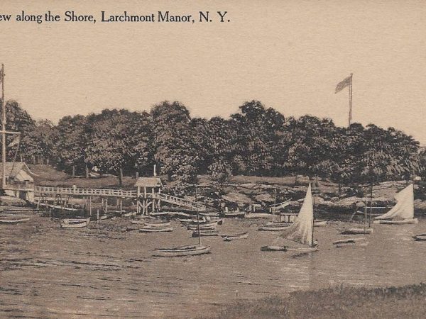 No. 2137 View along the Shore, Larchmont Manor 1910