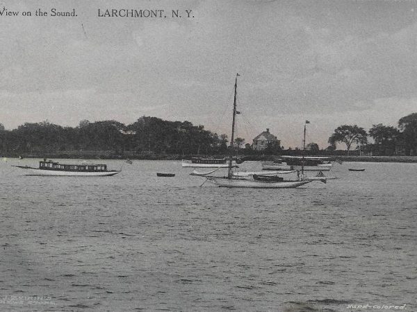 No. 2203 View on the Sound, Larchmont 1914