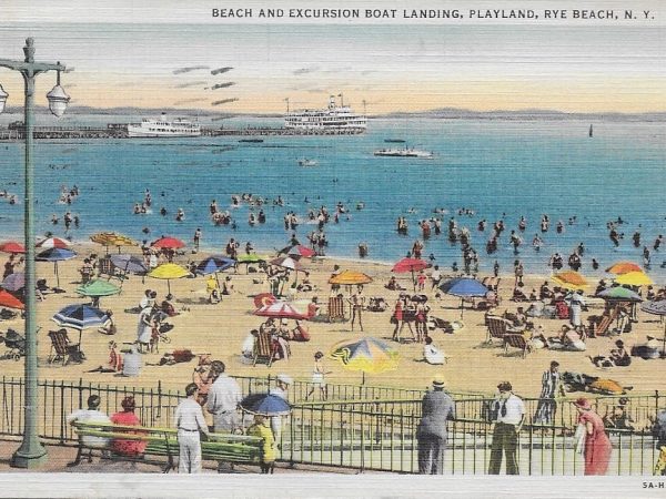 No. 2252 Beach and Excursion Boat Landing, Playland, Rye Beach 1939