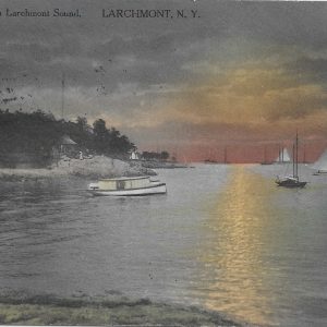 #2624 Moonlight on Larchmont Sound, 1913