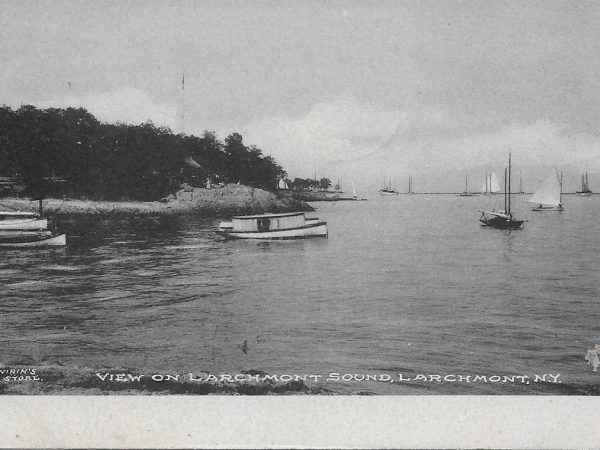 No. 2662 View on Larchmont Sound, 1907