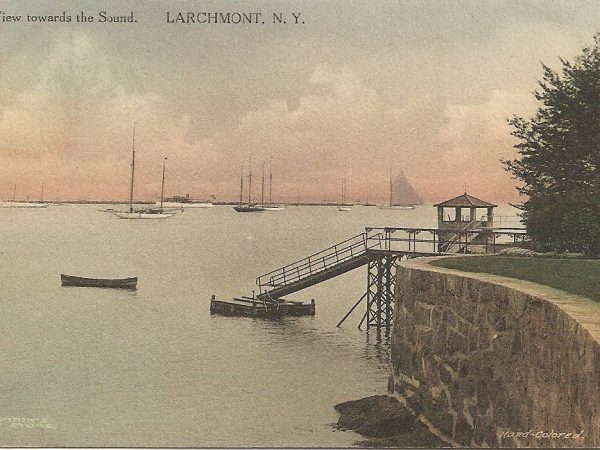 No. 2751 View towards the Sound, Larchmont 1911