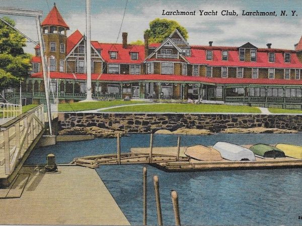 No. 2779 Larchmont Yacht Club, circa 1940s WITH CUSTOM FRAMING
