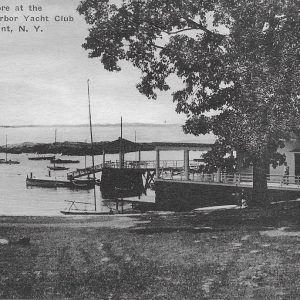 #2781 The Shore at Horseshoe Harbor Yacht Club, Larchmont 1936