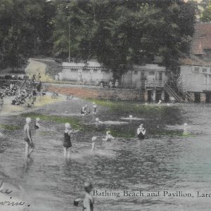 #3081 Bathing Beach and Pavilion, Larchmont 1942