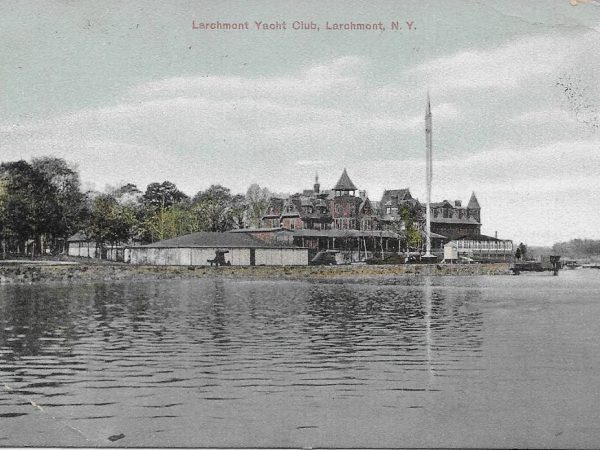 No. 3354 Larchmont Yacht Club, 1909 WITH CUSTOM FRAMING