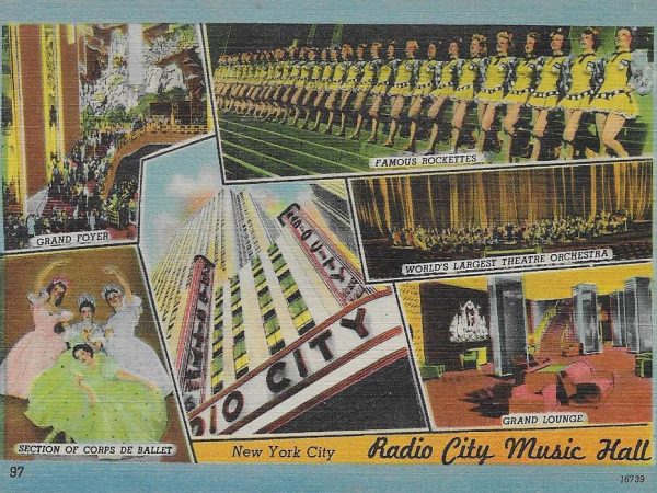 No. 3718 Radio City Music Hall, ca1940s