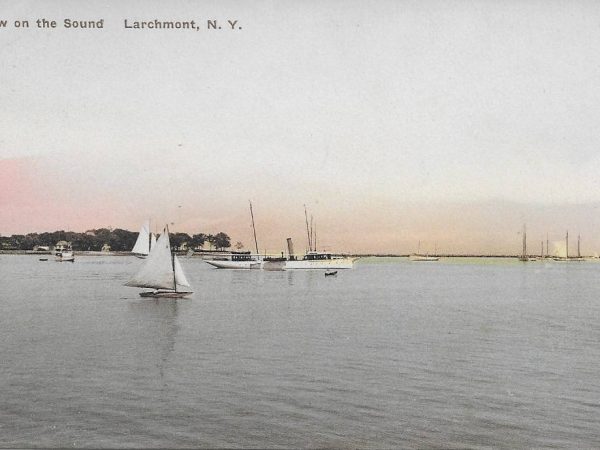 No. 3736 View on the Sound, Larchmont 1926 WITH CUSTOM FRAMING