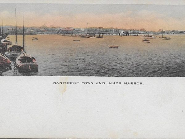 No. 3773 Nantucket Town & Inner Harbor, circa 1910s