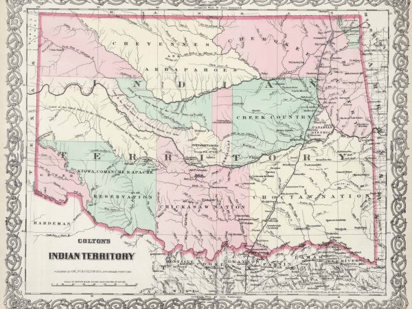 No. 3935 Indian Territory (Oklahoma), 1874