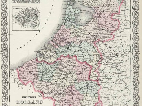 No. 3961 Holland & Belgium, 1874