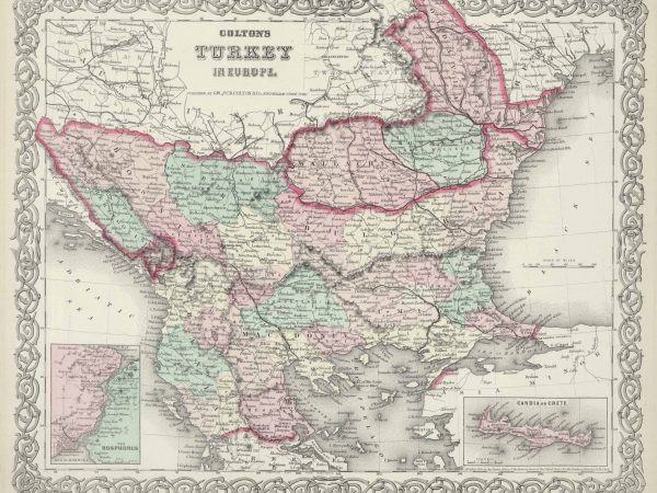 No. 3973 Turkey in Europe, 1874