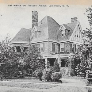 #3995 Oak Avenue and Prospect Avenue, Larchmont 1915