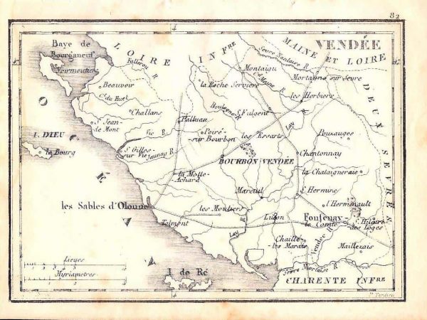 No. 854 Vendee, France 1833