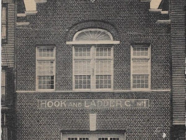 No. 972 Hook & Ladder Co. No. 1, Mamaroneck 1907 WITH CUSTOM FRAMING