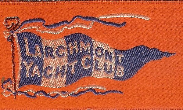 No. 1277 Larchmont Yacht Club tobacco silk, circa 1910