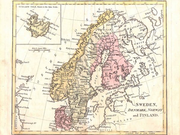 No. 352 Sweden, Denmark, Norway & Finland, 1798