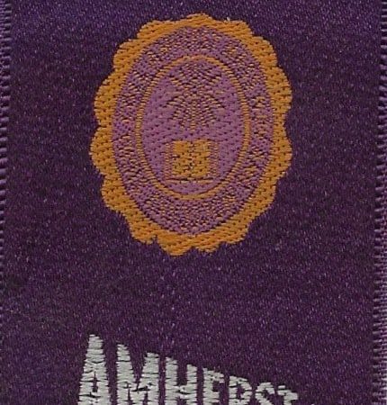 No. 4002 Amherst University tobacco silk, 1910