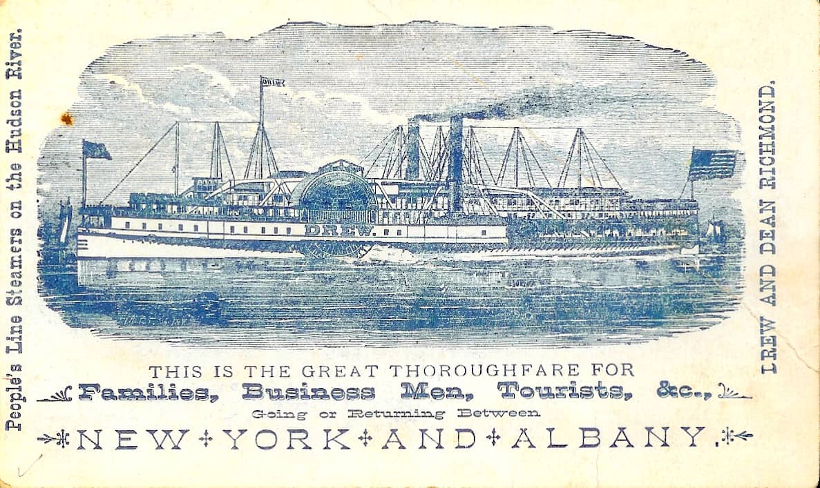 417 ny steamship card