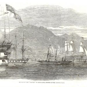 #651 “Return of the ‘Eaglet’ to Hong Kong”, 1857
