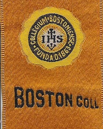 No. 2695 Boston College tobacco silk, 1910