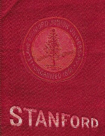 No. 2638 Stanford University tobacco silk, 1910