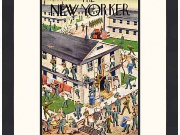 Original New Yorker Cover April 29, 1944
