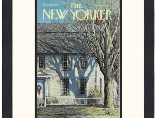 Original New Yorker Cover December 18, 1971