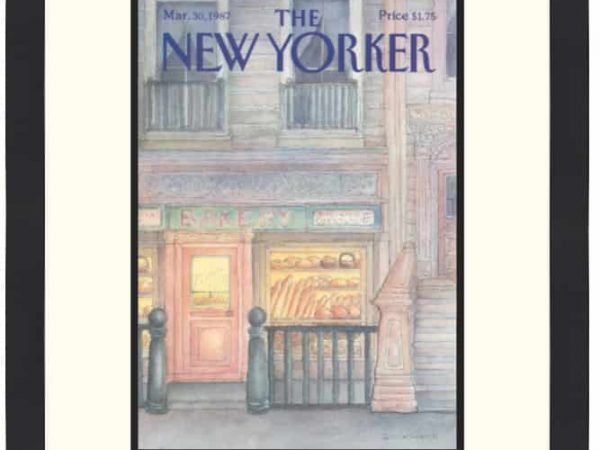 Original New Yorker Cover March 30, 1987