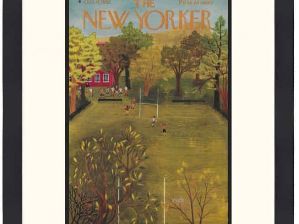 Original New Yorker Cover October 4, 1952