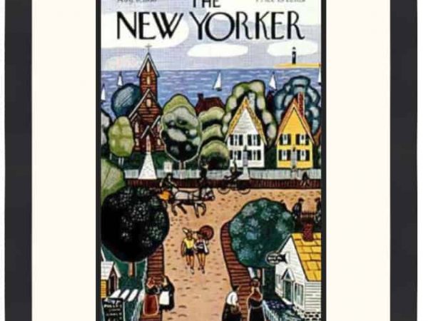 Original New Yorker Cover August 6, 1938