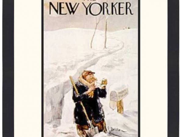 Original New Yorker Cover January 22, 1938
