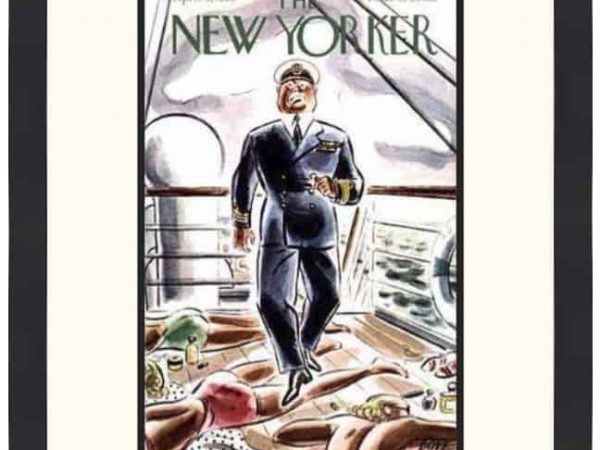 Original New Yorker Cover April 9, 1938