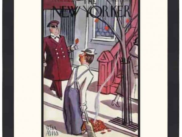 Original New Yorker Cover October 29, 1938