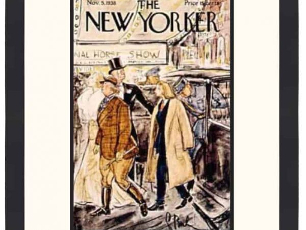 Original New Yorker Cover November 5, 1938