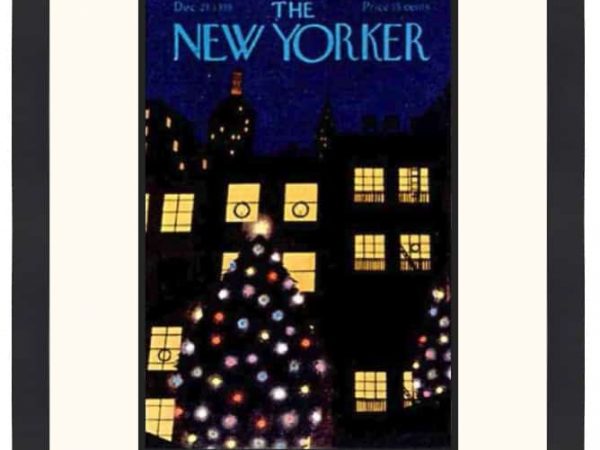 Original New Yorker Cover December 24, 1938