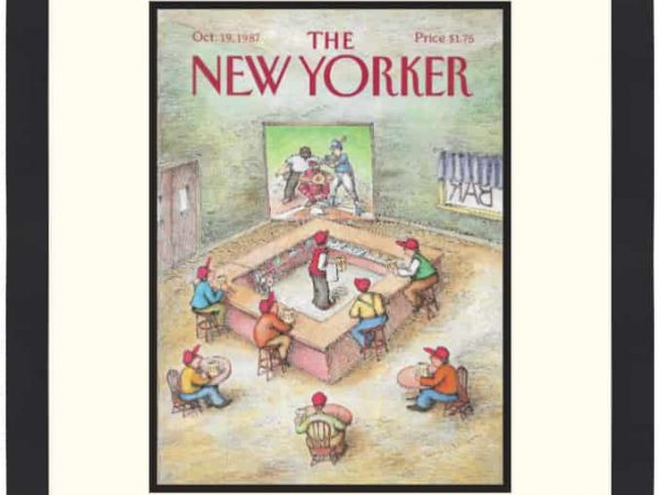 Original New Yorker Cover October 19, 1987
