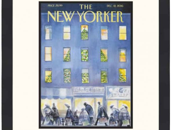 Original New Yorker Cover December 12, 2016