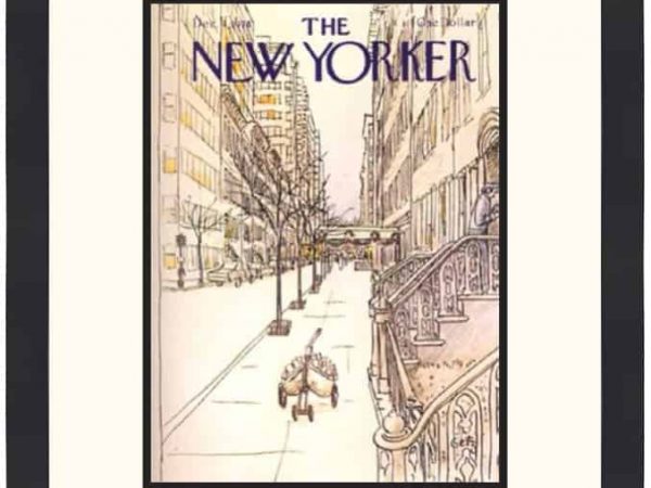 Original New Yorker Cover December 4, 1978