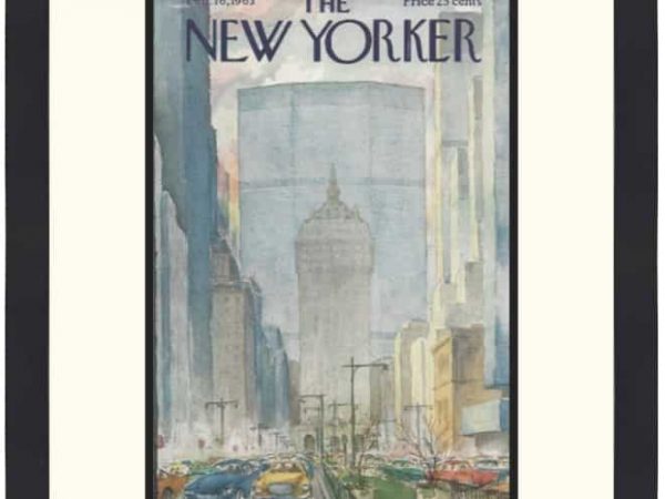 Original New Yorker Cover February 16, 1963
