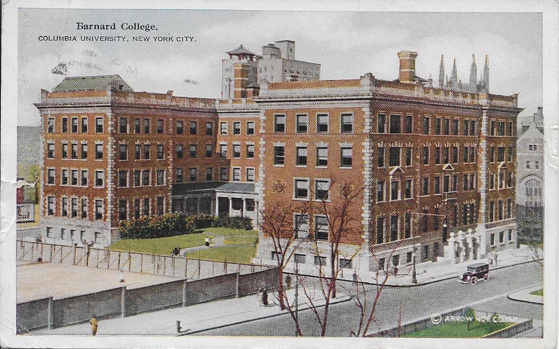 Barnard College, Columbia University 1923