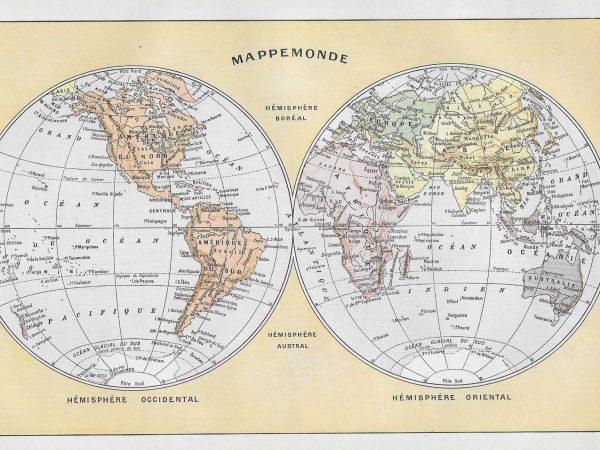 No. 2934 World Hemispheres, 1922