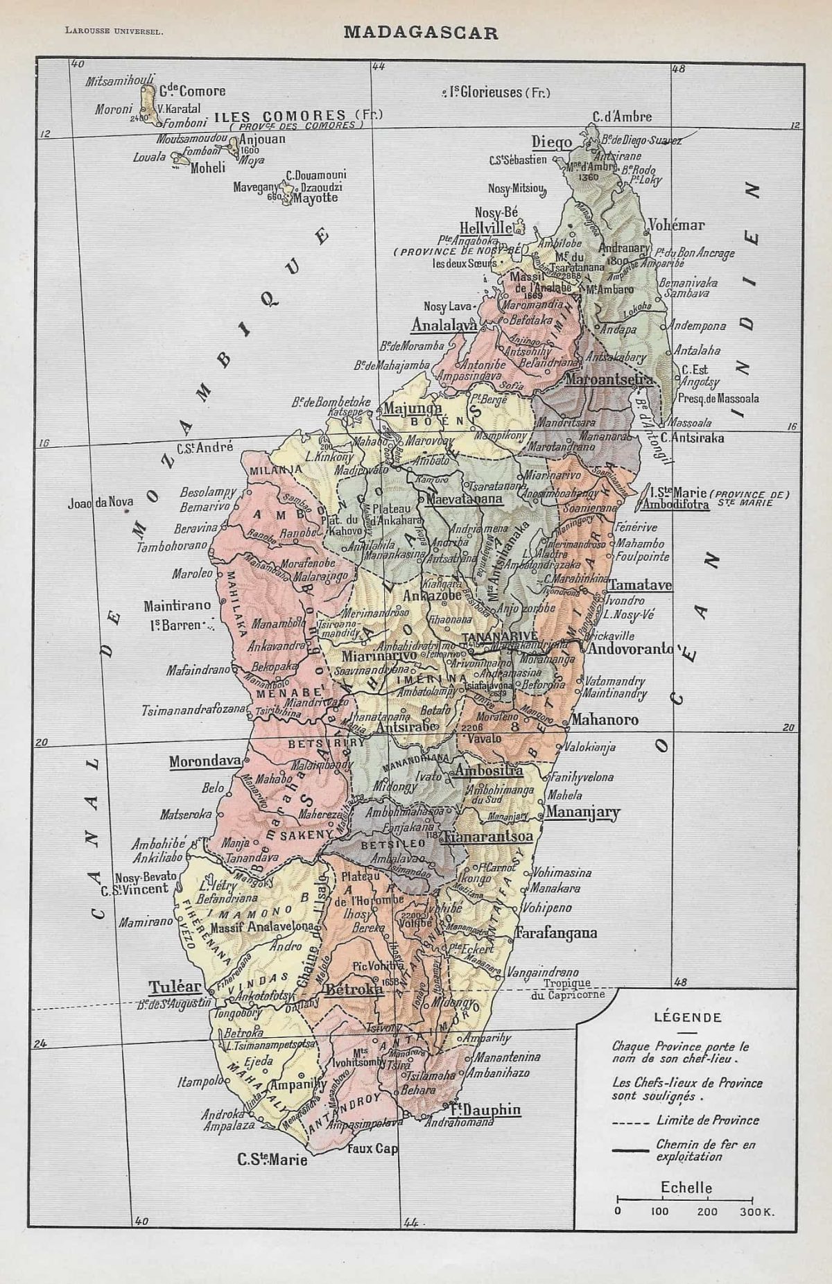 #2944 Madagascar 1922