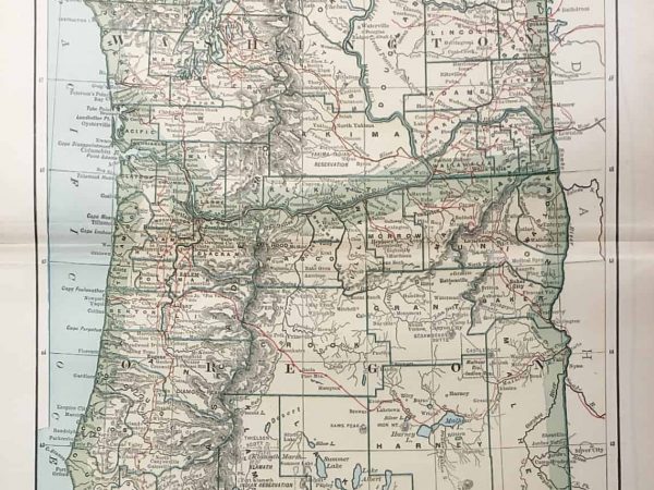 #3275 Oregon & Washington 1891
